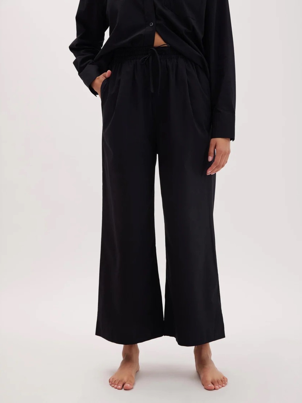 Richer Poorer Venice Drawstring Wide Leg Ankle Pants